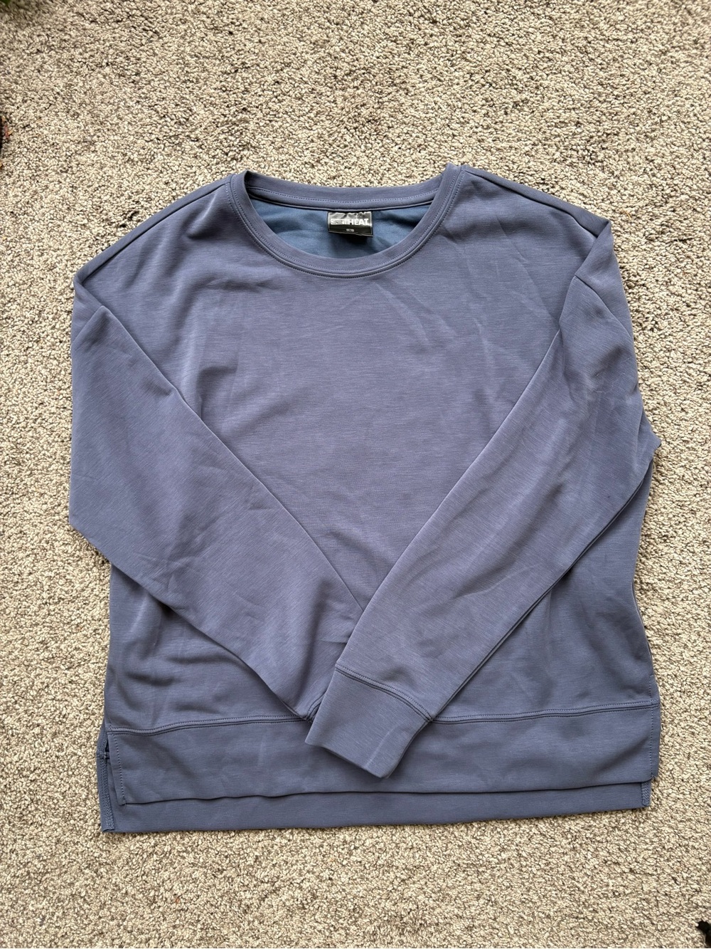 32 Degrees Women's Crewneck Sweatshirt - Slate Blue